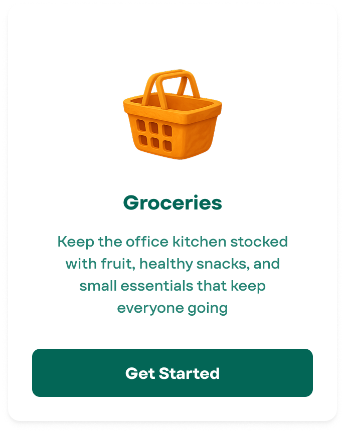 Empty state — Groceries