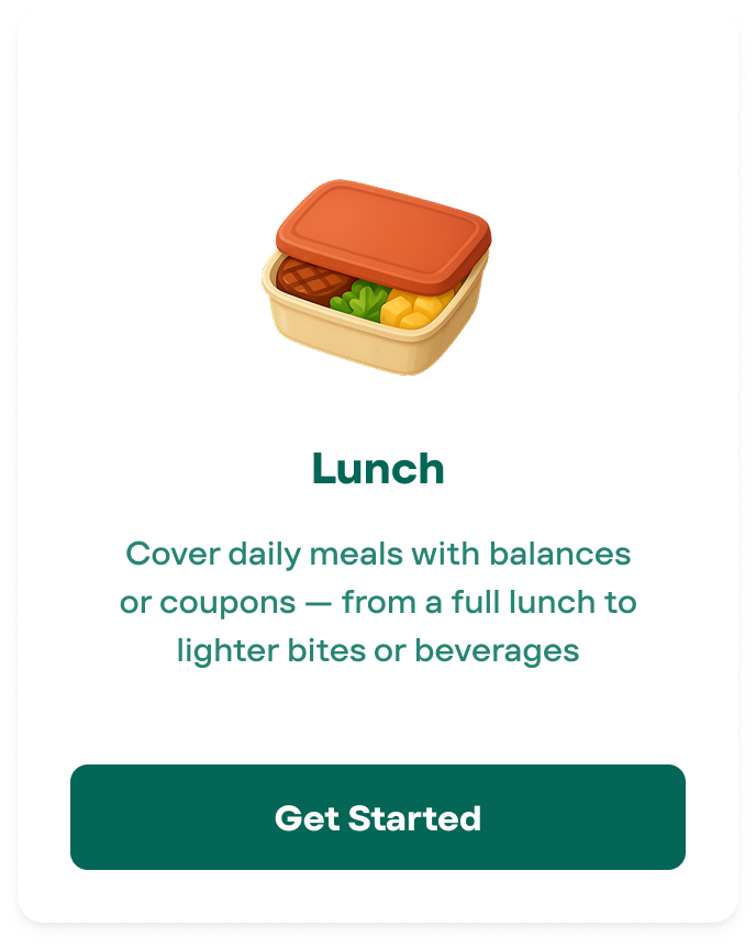 Empty state — Lunch