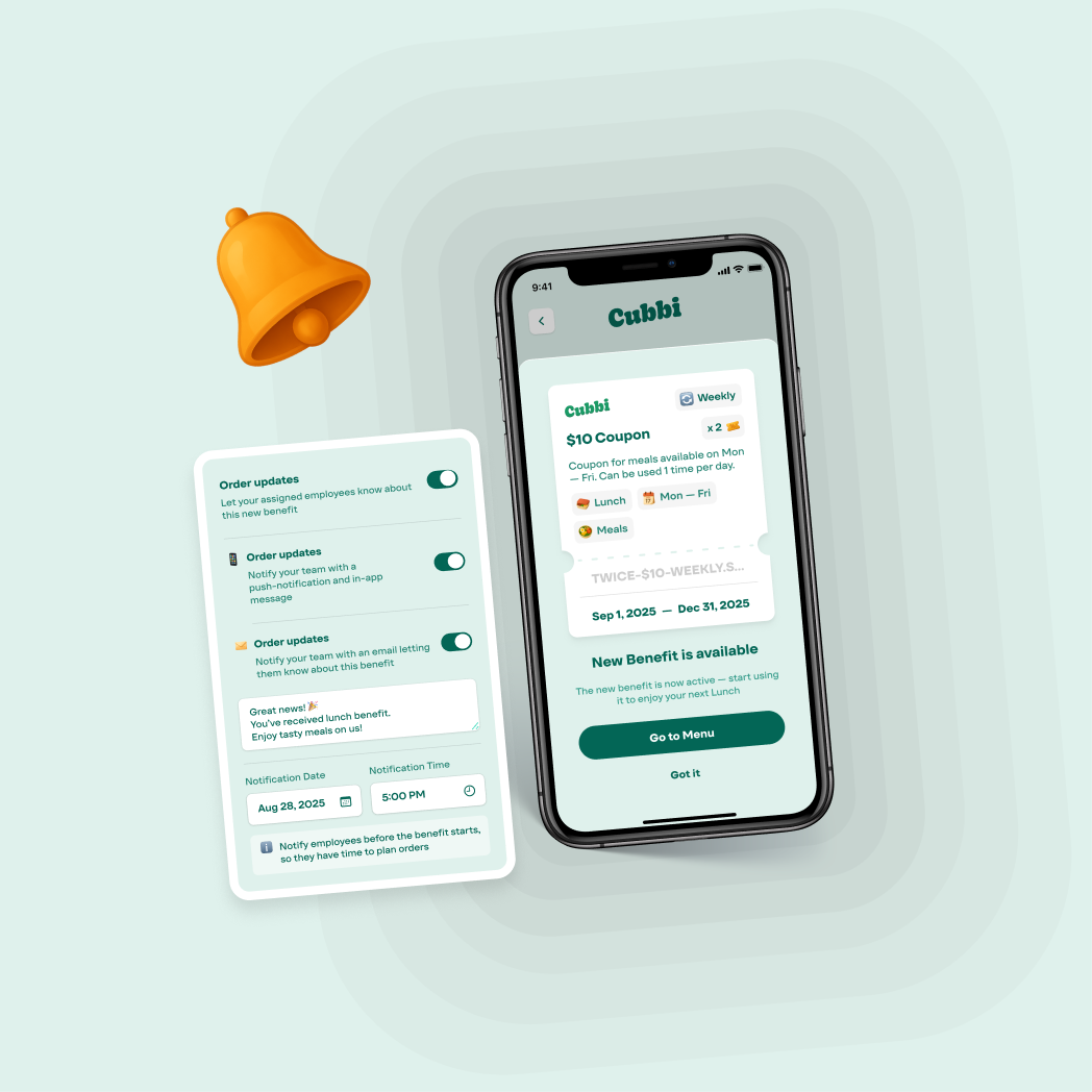 New credit push notification