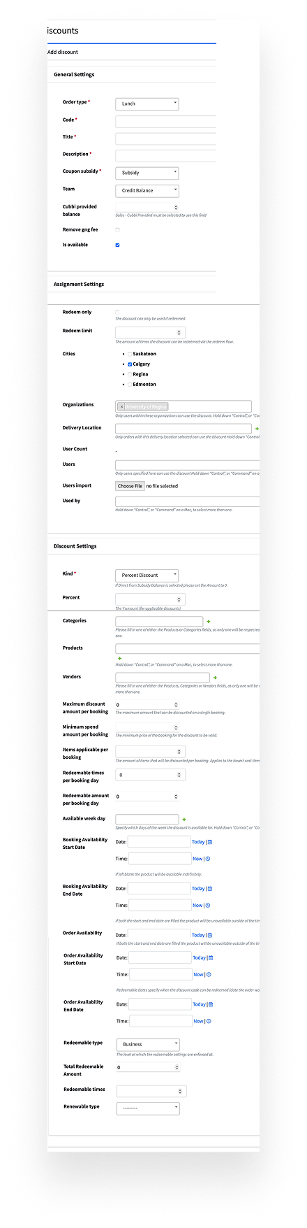 Original 40-field internal form